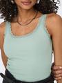 ONLSARA SHARAI LACE TANK TOP JRS NOOS S Normal geschnitten - Jadeite