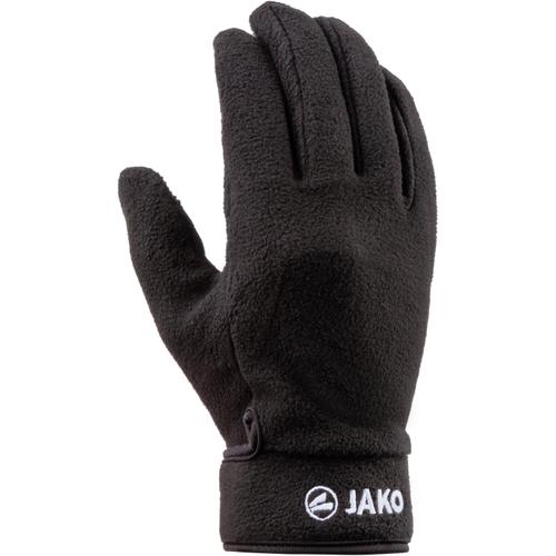 JAKO Unisex Feldspielerhandschuhe Fleece 11 in Schwarz