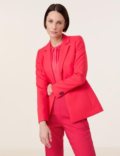 Taillierter Blazer mit Stitchings 36 Tailliert - Cherry Red