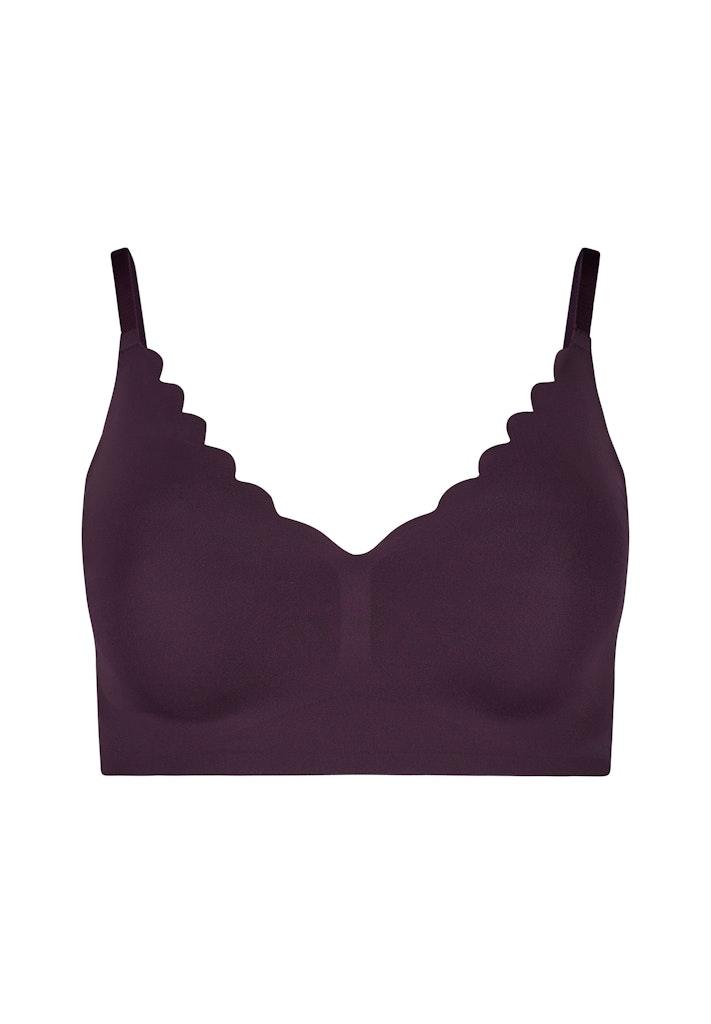 Skiny Damen Bustier herausn. Pads Micro Essentials Violett 44