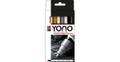 YONO Marker Set METAL, 4 x 1,5-3 mm