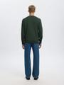 SLHEMANUEL SOFT CREW NECK SWEAT NOOS L Normal geschnitten - Deep Forest