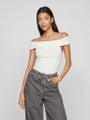 VISAHIA OFF SHOULDER TOP Weiß XL