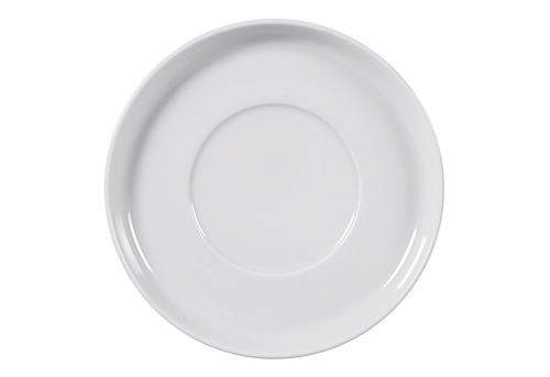 Cafe-au-lait-Untertasse Cucina weiß