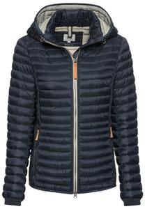 Leichte Steppjacke aus recyceltem Polyamid Blau 40