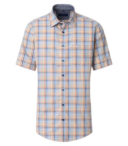 Freizeithemd Kurzarm M Comfort Fit - Orange