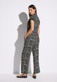 Gemusterter Jumpsuit 36/30 - Black