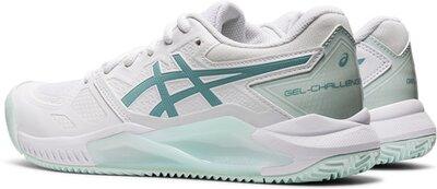 ASICS Damen Tennisoutdoorschuhe GEL-CHALLENGER 13 CLAY 42 ½ in Silber