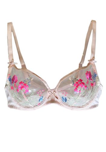 lascana Bügel-BH 75C - Powder-flowe