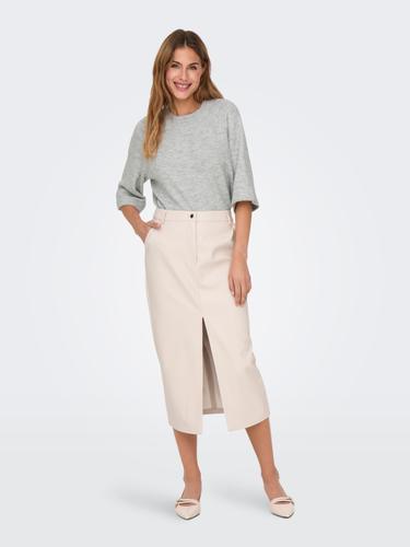 ONLSIMONI 3/4 PULLOVER KNT NOOS XL Normal geschnitten - Light Grey Melange