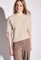 Silk-Look T-Shirt 42 - Cotton Beige