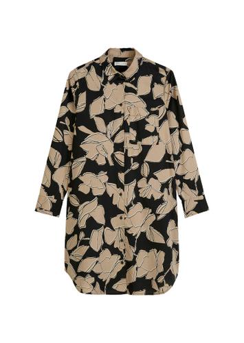 Print-Kleid relaxed 42 Relaxed Fit - Multi