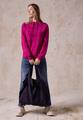 Pullover mit Turtleneck XXL - Jewel Pink