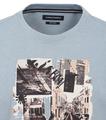 T-Shirt XXL Basic Circular Knit - Aqua Bis Petrol