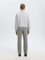 SLH196-STRAIGHT TERRY WOOL BLND PNT NOOS 38/32 Gerade geschnitten - Grey Melange