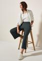 Wide Leg Jersey-Hose L/7/8 Hosen - Slate Khaki