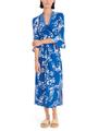 Kleid mit Knoten-Detail 40 - Gentian