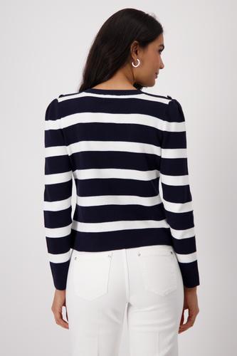 Ringel Strickjacke 38 - Deep Ocean Ringel