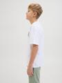 JJDETROIT TEE SS CREW NECK JNR Weiß 152