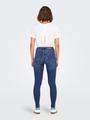 ONLPOWER MID SK PUSHUP DNM TAI012 NOOS S/30 Skinny Fit - Dark Blue Denim