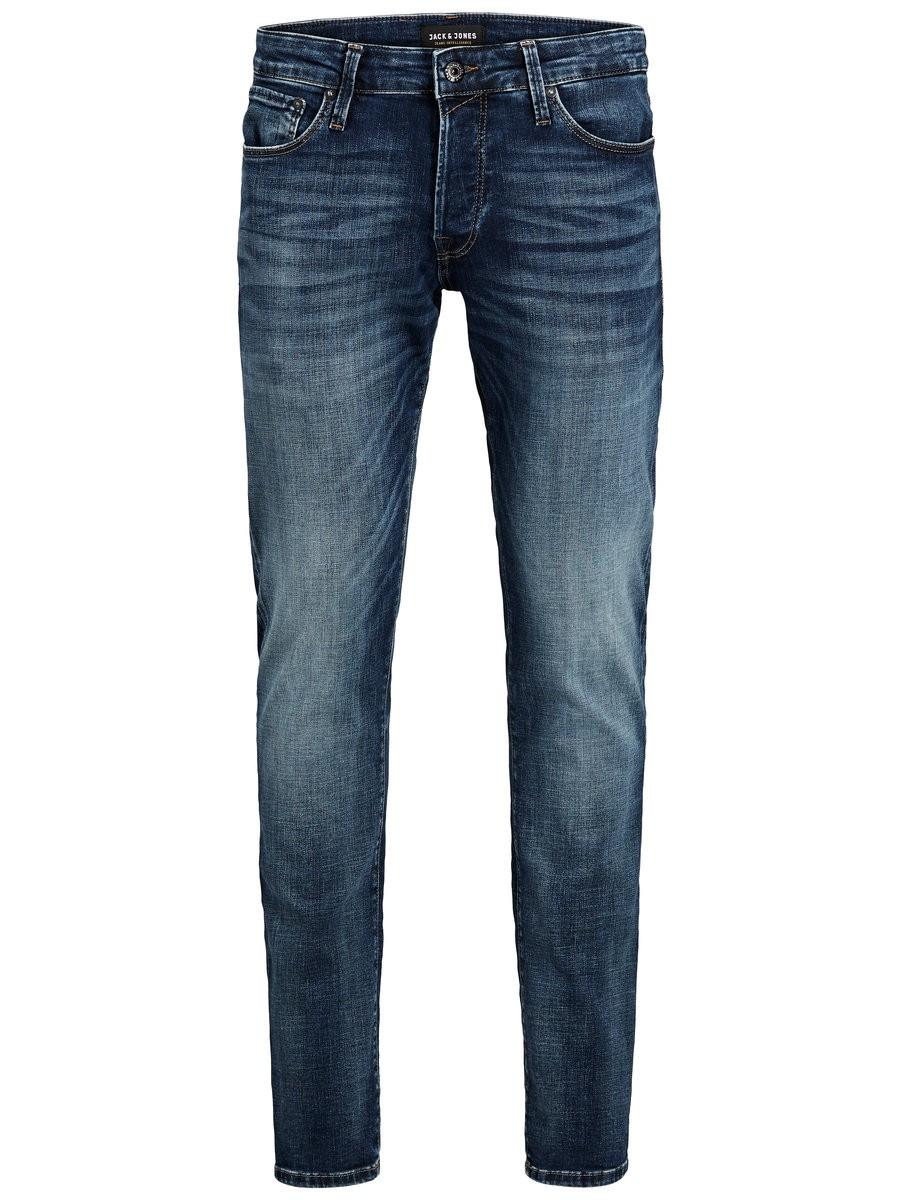 JJIGLENN JJICON JJ 057 50SPS NOOS 33/32 Slim Fit - Blue Denim