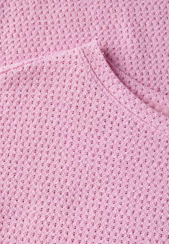 Struktur-T-Shirt L - Cherry Blossom Pink
