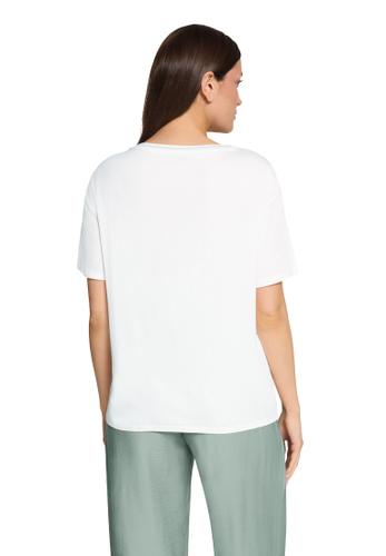 Printshirt 42 Lässig - Patch Cream/Green
