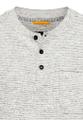Henley Langarmshirt aus einem Baumwollmix Grau 3XL