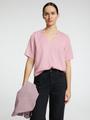 SLFLENA SS V-NECK TOP NOOS 34 Normal geschnitten - Bleached Mauve