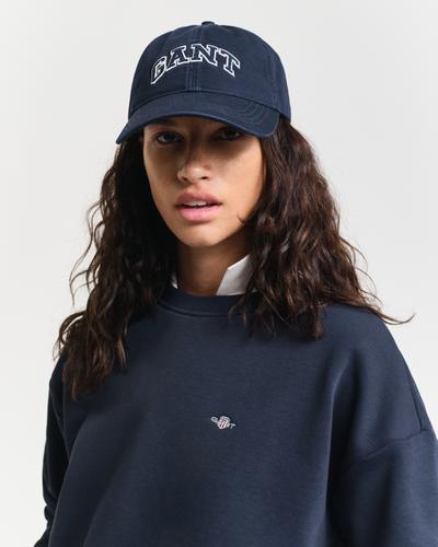 GANT Arch Graphic Cap mit Waschung OS - Evening Blue