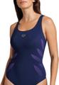 ARENA Damen Badeanzug SWIMSUIT MILENA WING BACK C CUP 40 in Blau