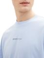 T-Shirt mit Bio-Baumwolle XL Relaxed Fit - Brunnera Blue