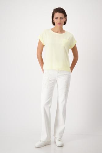 Basic-Blusenshirt 36 - Mango Sorbet