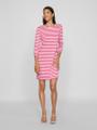 VININNY 3/4 O-NECK DRESS - NOOS Rosa XS