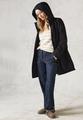 Parka mit abnehmbarer Kapuze XL - Black