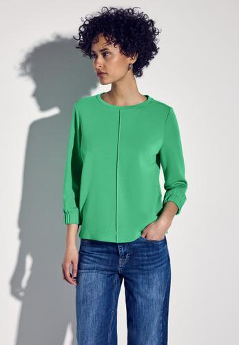 Silk-Look Shirt Grün 42