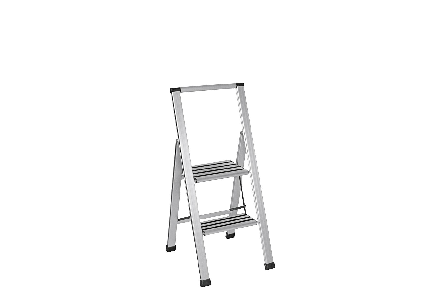 Klapptritt 2stufig Aluminium 103cm