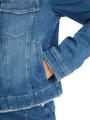 Jeansjacke in Denim - "Rethink Together" Blau 42