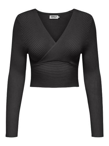 ONLHONOR LS V-NECK CC KNT