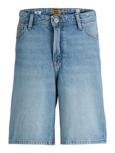 JJITONY JJORIGINAL SHORTS AKM 920 SN JNR 158 Locker geschnitten - Blue Denim