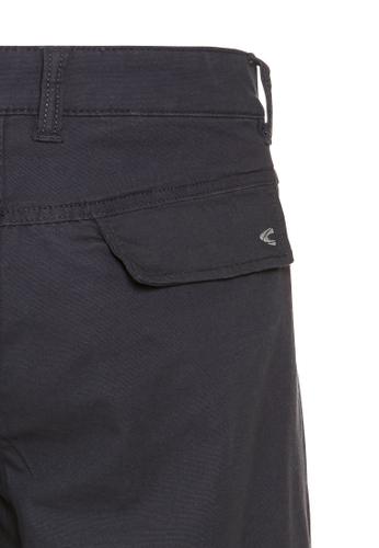 Cargo Shorts mit Ripstop-Kontrast Blau 34IN