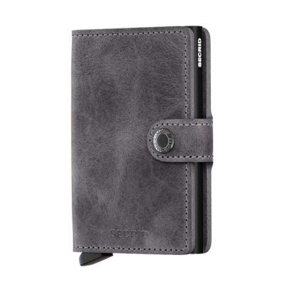 Secrid Kartenetui Portemannaie Miniwallet RFID Schwarz|Grau