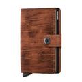 Secrid Kartenetui Portemannaie Miniwallet RFID Braun
