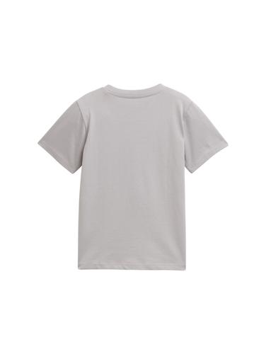 T-Shirt mit Print 92/98 Regular Fit - Smoky Grey