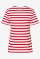 Streifenshirt mit Paillettenschrift Frühjahrs-Kollektion Rot 36