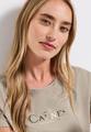 Shirt mit Folien-Wording 38 - Morning Beige