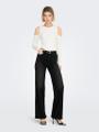 ONLMADISON BLUSH HW WIDE DNM CRO099 NOOS XL/30 Weiter Beinschnitt - Washed Black