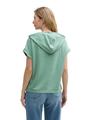Hoodie Sweatshirt L Regular Fit - Faded Green