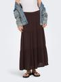 ONLMIKKA LONG SKIRT WVN NOOS M - Black Coffee