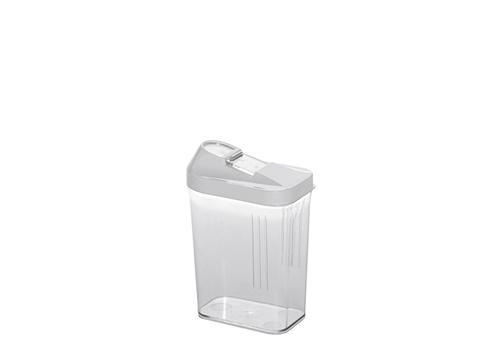 Vorratsdose Schüttdose 0,25 l 6,5x4x12cm weiß